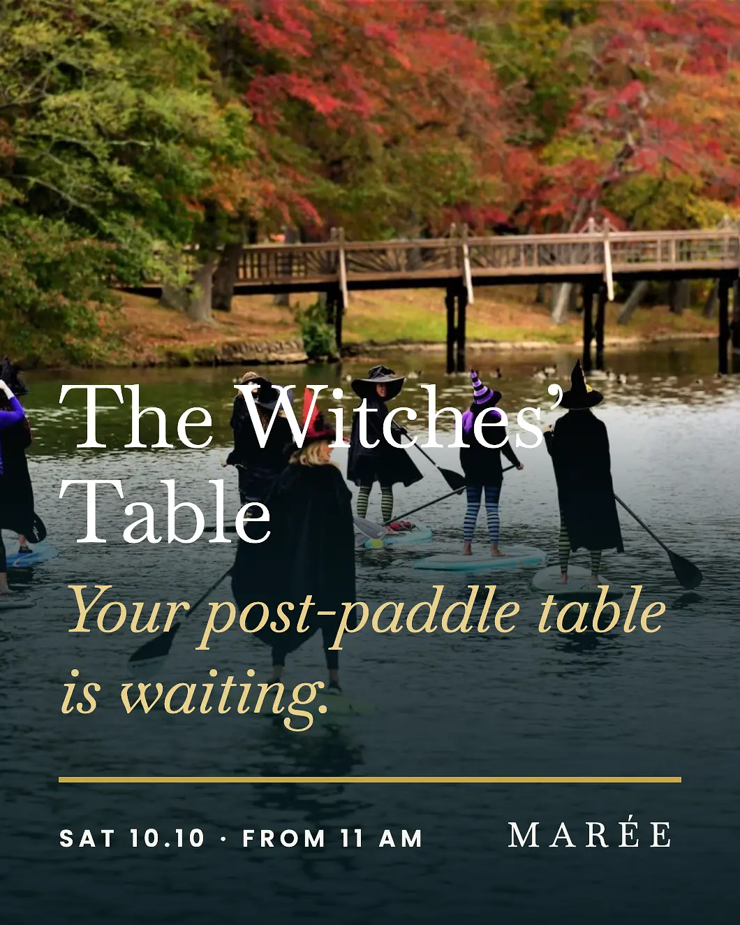 Witches' Paddle Happy Hour