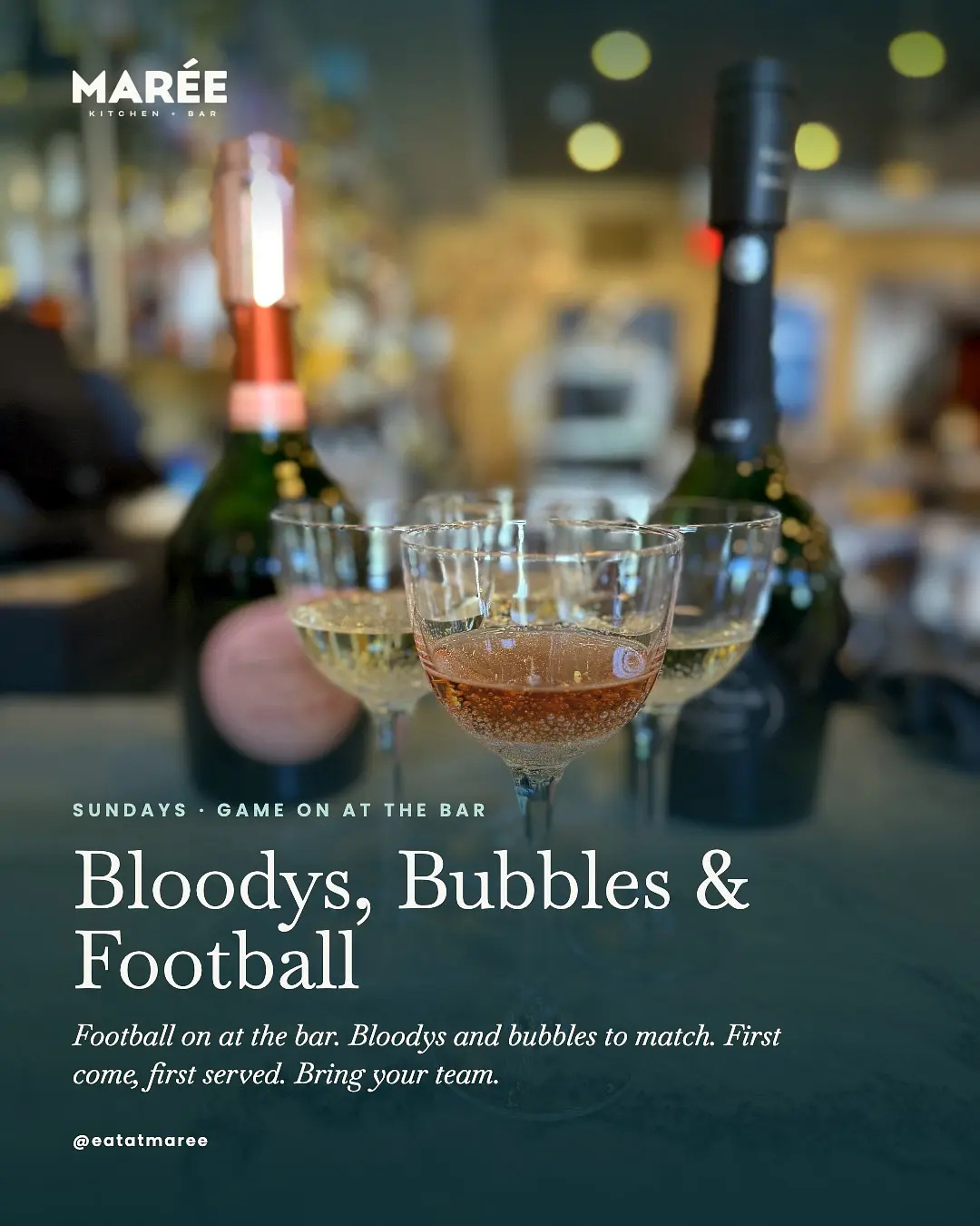 Bloodys, Bubbles & Football