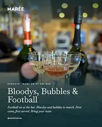 Bloodys, Bubbles & Football